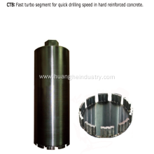 Diamond Core Bit (Turbo Segment)